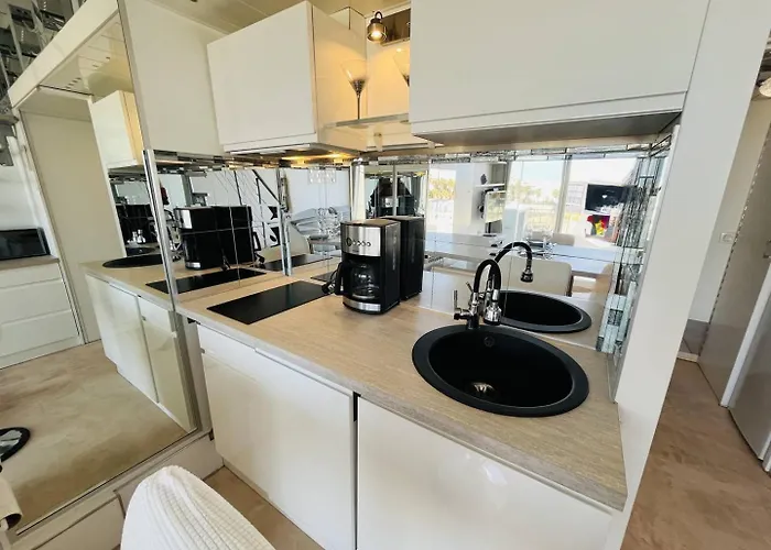 Mezzanine 2 Couchages Cap D'agde Naturisme Cn010-593 Appartement *